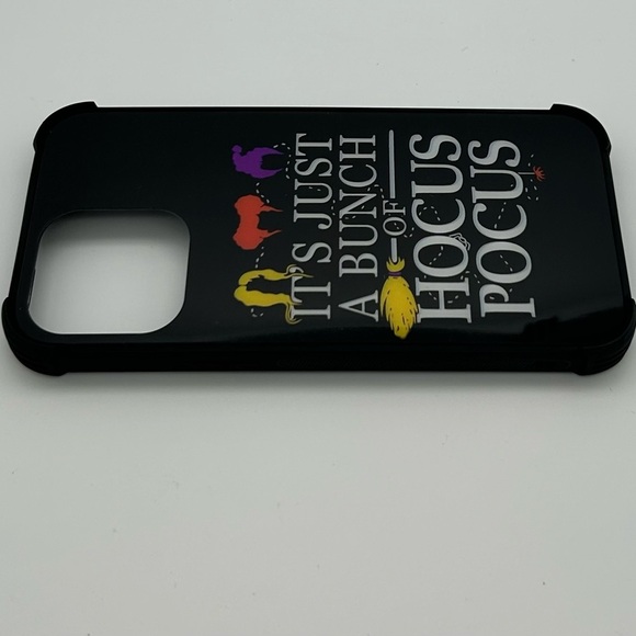 Hocus Pocus Themed Black Phone Case for iPhone 14 Pro Max - Picture 2 of 3